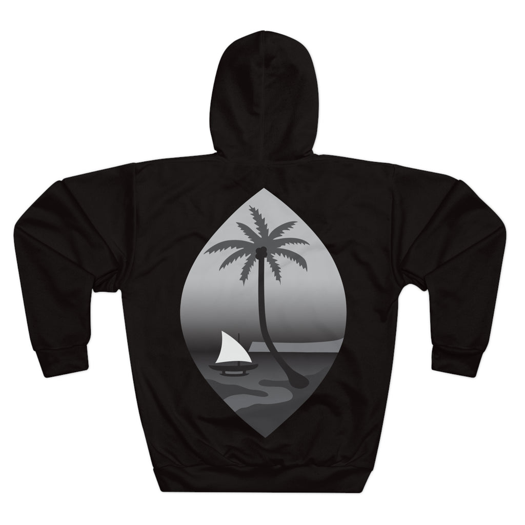 Pasifika People Hoodie B&W — Pacific Islander Pride Pullover