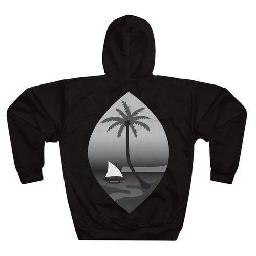 Pasifika People Hoodie B&W — Pacific Islander Pride Pullover