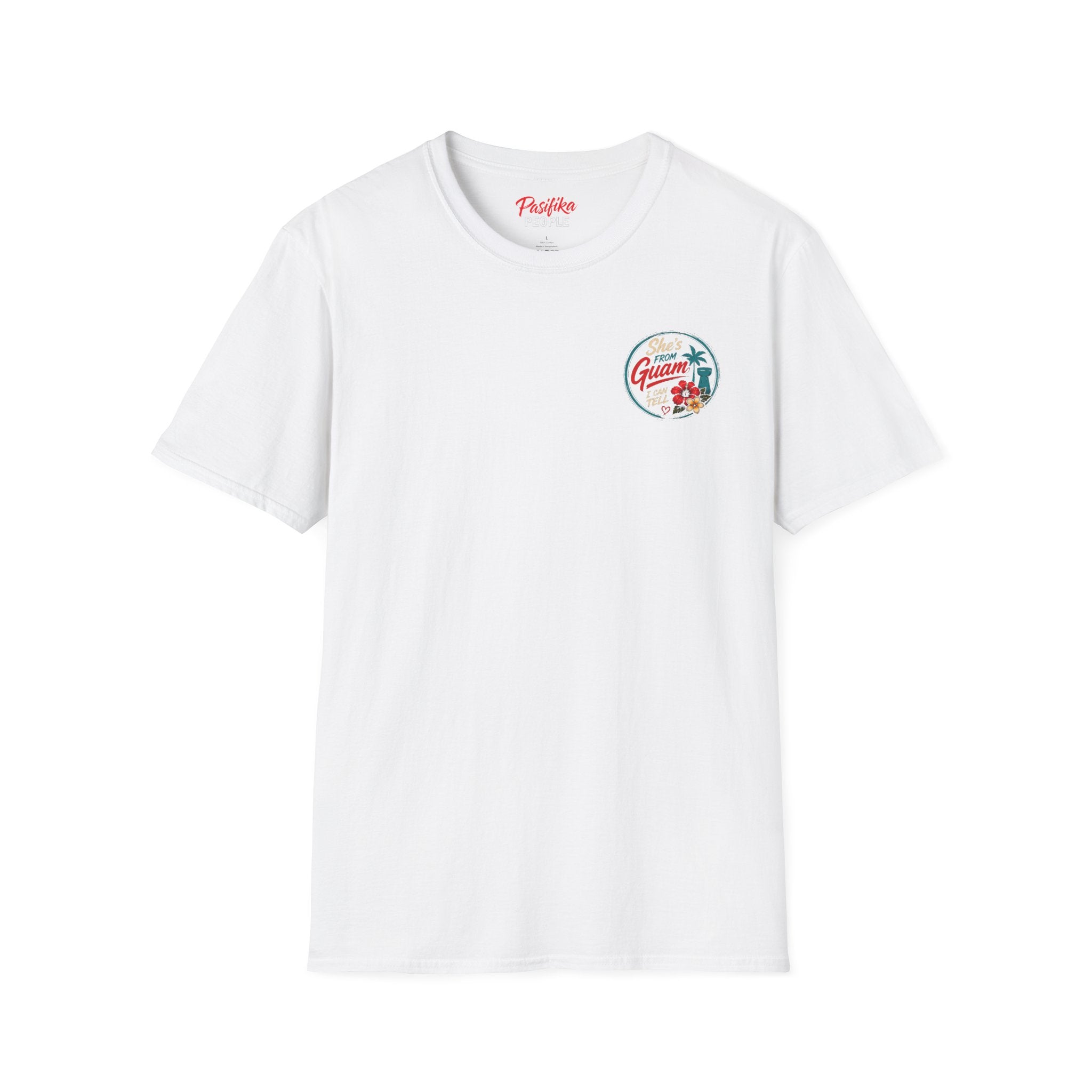 Pasifika People - She's from Guam  — Tropical Island Pride Tee