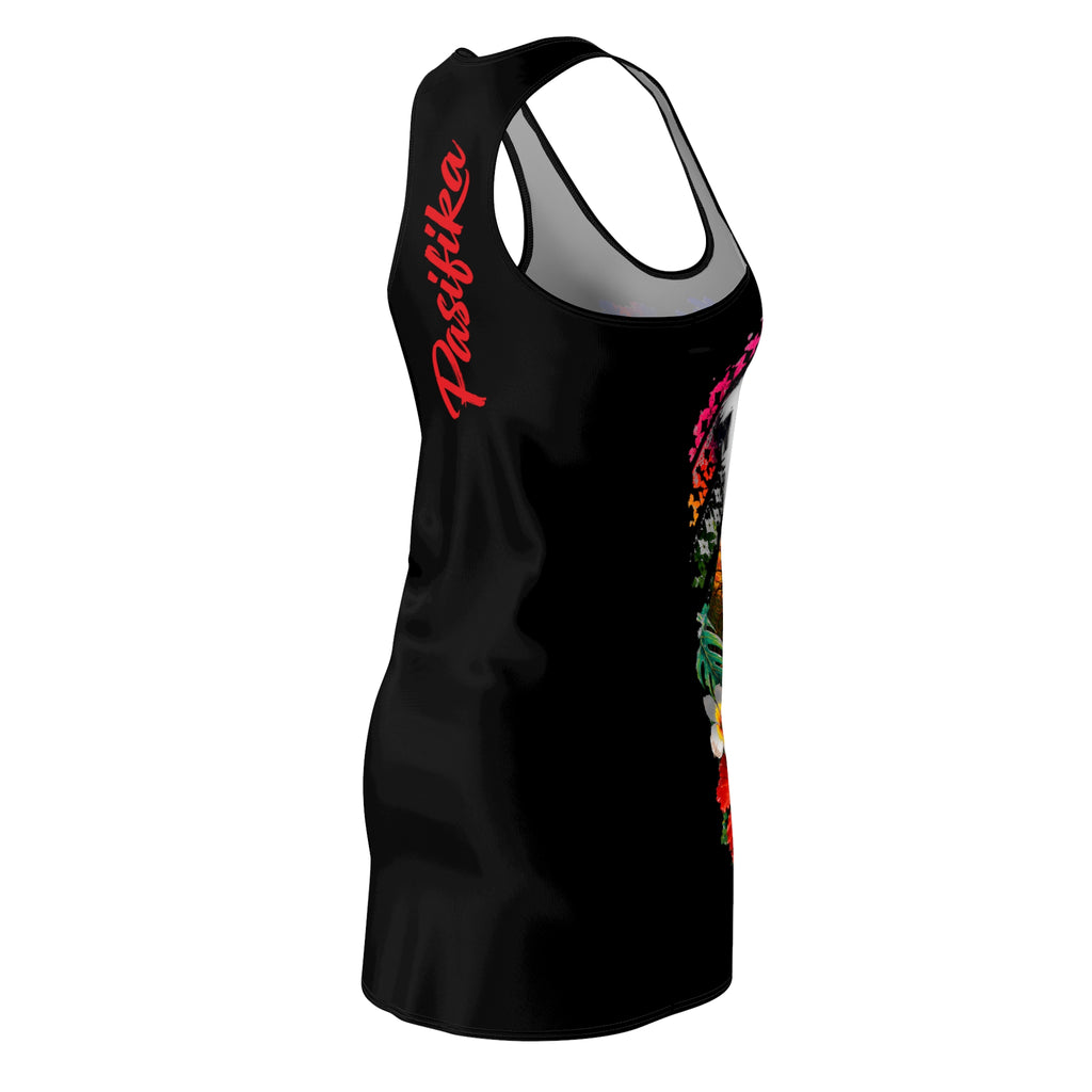 Pasifika People Tropical Sunset Racerback Dress