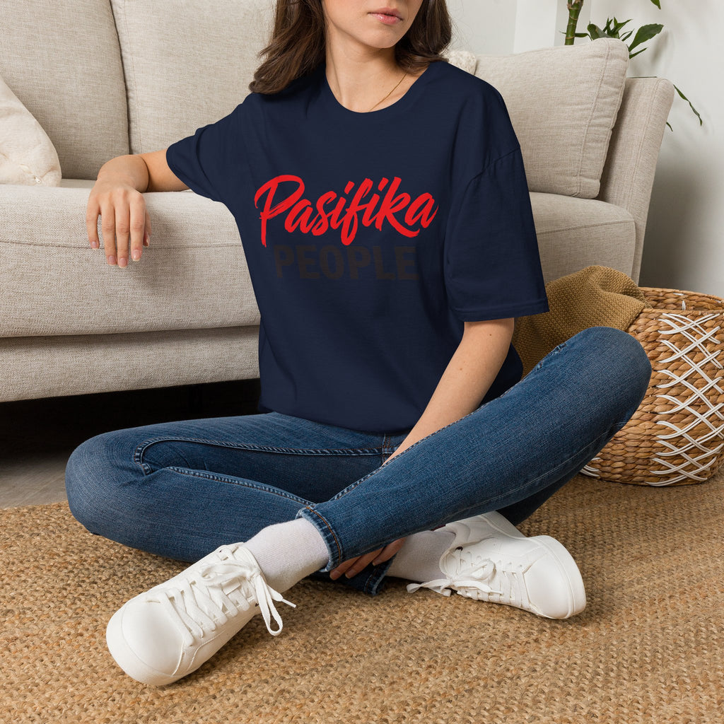 Pasifika People Girl Who Loves My Island — Tropical Island Pride Tee