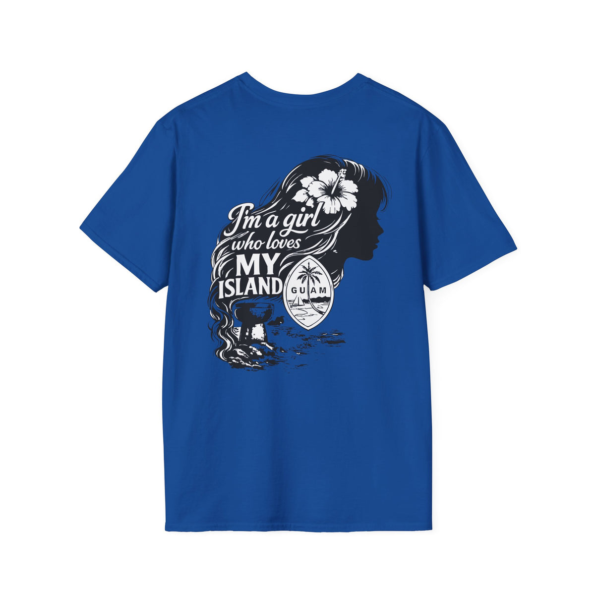 Pasifika People Girl Who Loves My Island — Tropical Island Pride Tee