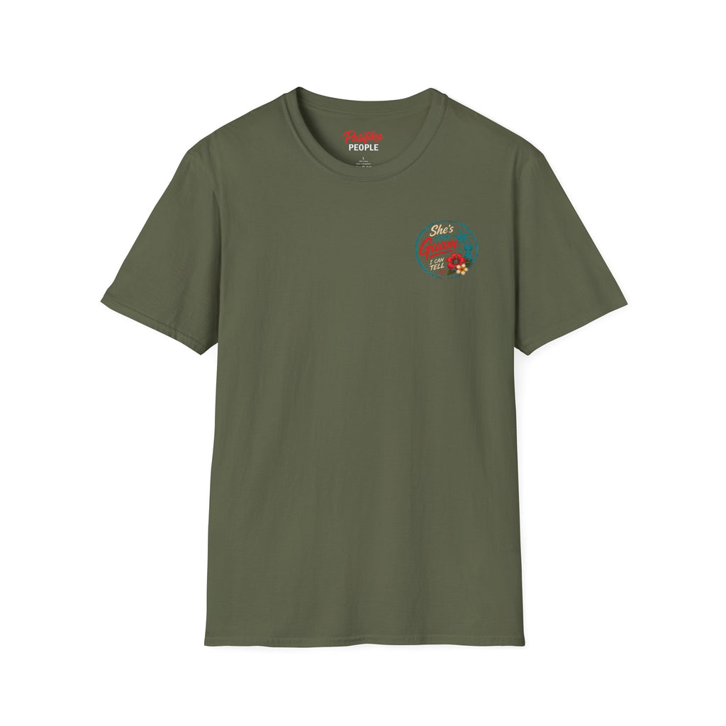 Pasifika People - She's from Guam  — Tropical Island Pride Tee