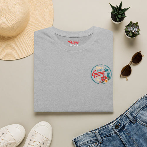 Pasifika People - She's from Guam  — Tropical Island Pride Tee