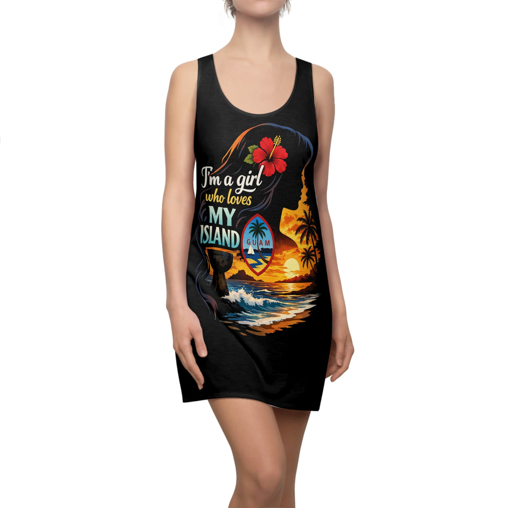 "I'm a girl who loves my Island" Racerback Dress