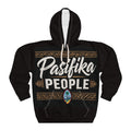 Pasifika People Hoodie B&W — Pacific Islander Pride Pullover