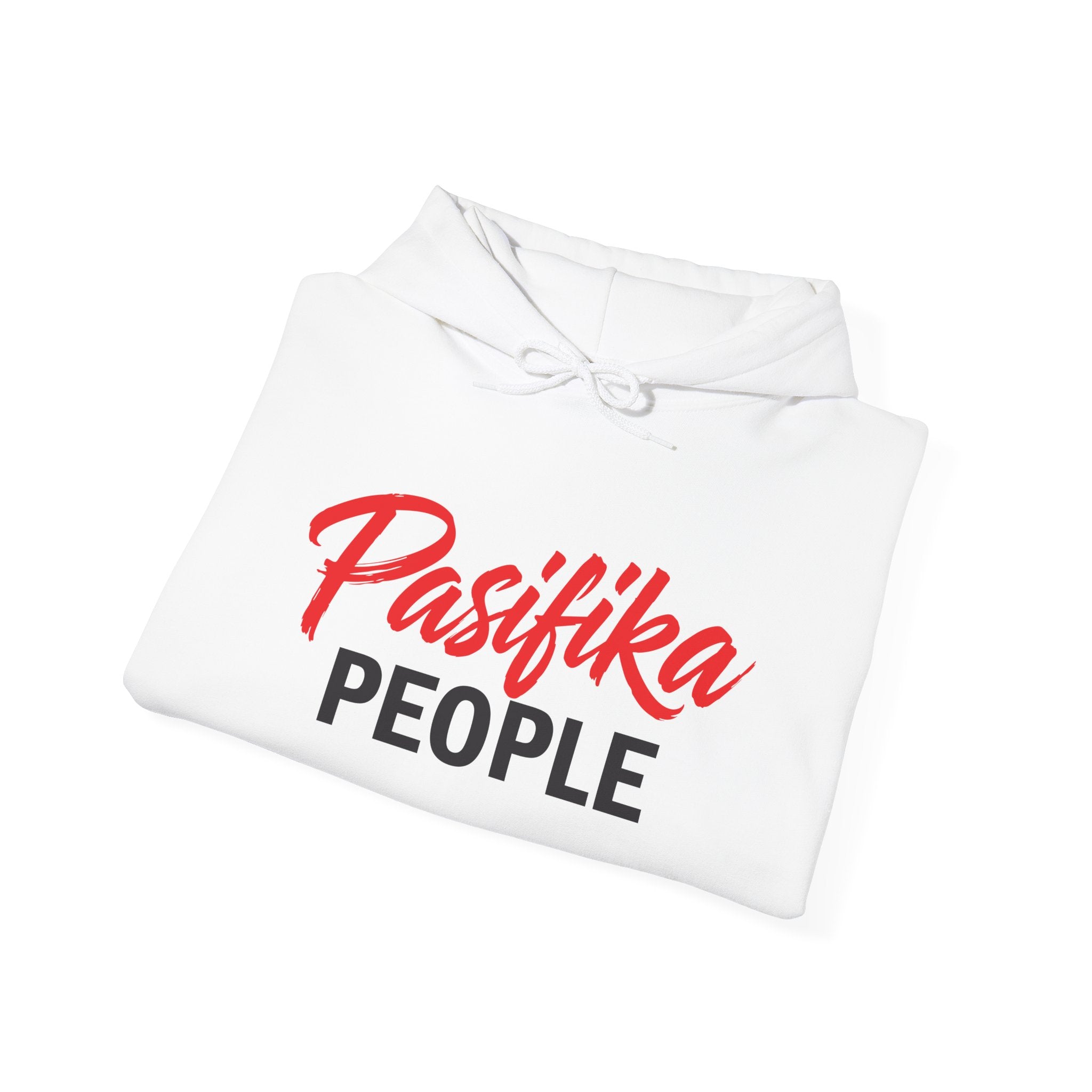 Pasifika People Hoodie — Pacific Island Pride Pullover with Tribal Sleeve Stripe
