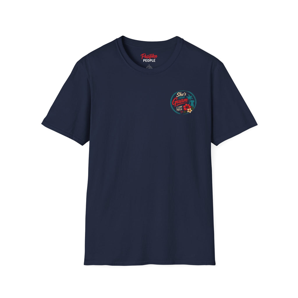 Pasifika People - She's from Guam  — Tropical Island Pride Tee