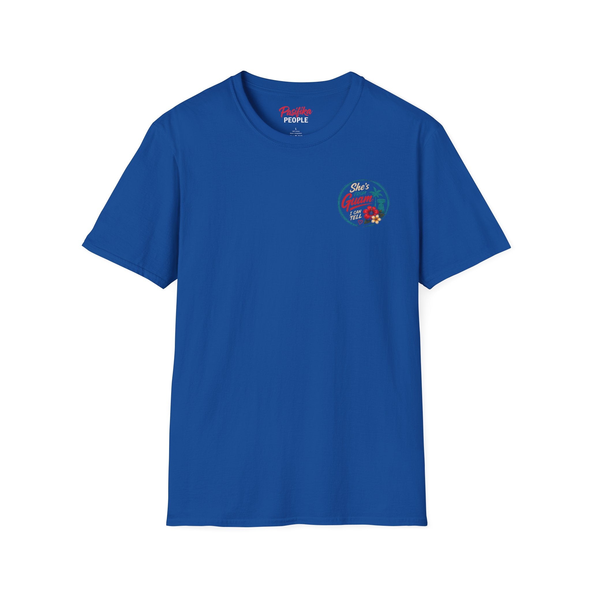 Pasifika People - She's from Guam  — Tropical Island Pride Tee