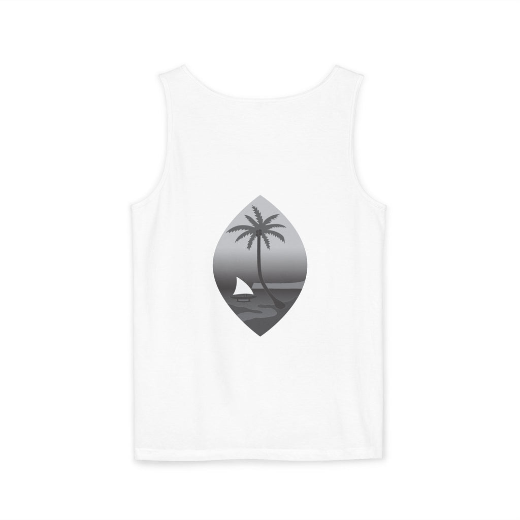 Pasifika People Tank Top — Pacific Island Palm & Sail Design