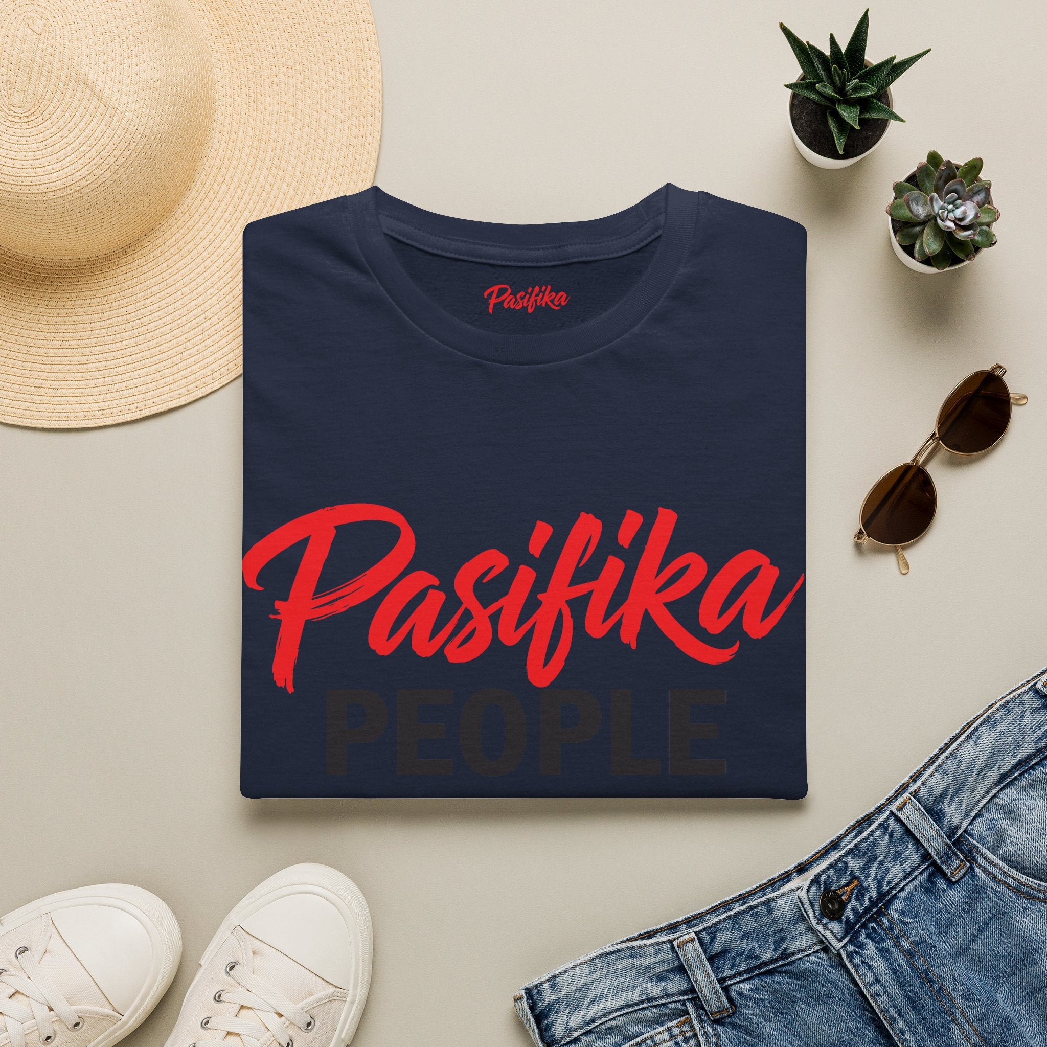 Pasifika People Girl Who Loves My Island — Tropical Island Pride Tee