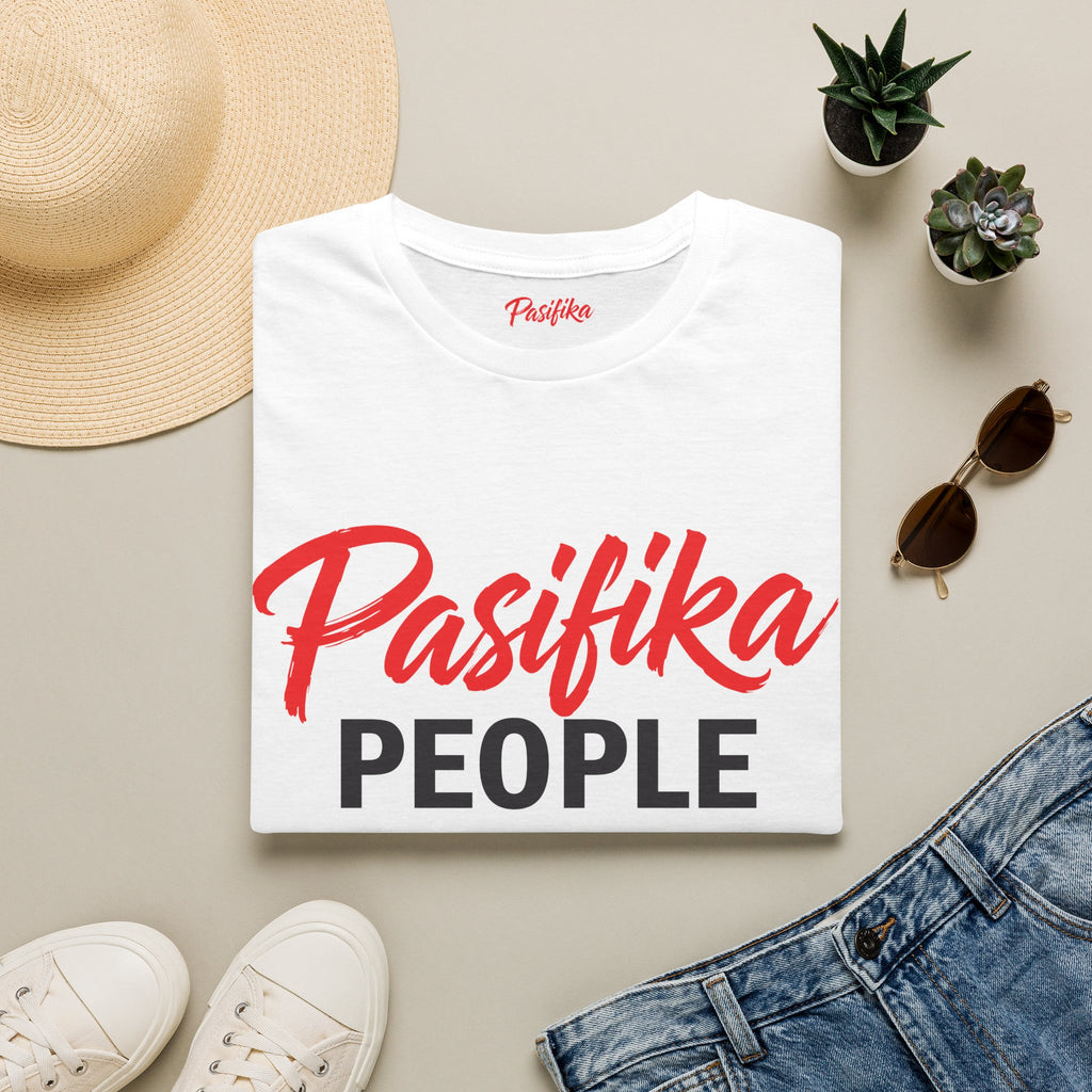 Pasifika People Girl Who Loves My Island — Tropical Island Pride Tee