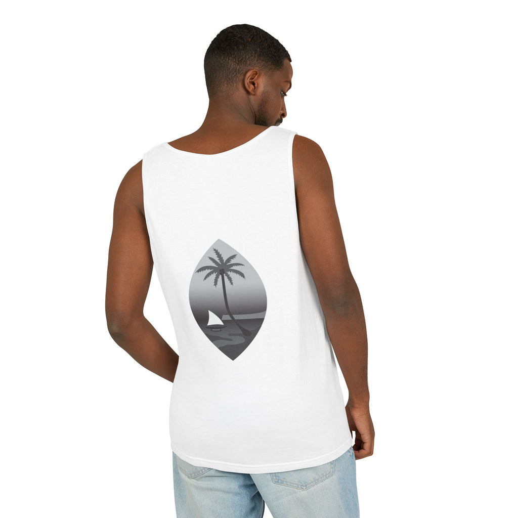 Pasifika People Tank Top — Pacific Island Palm & Sail Design